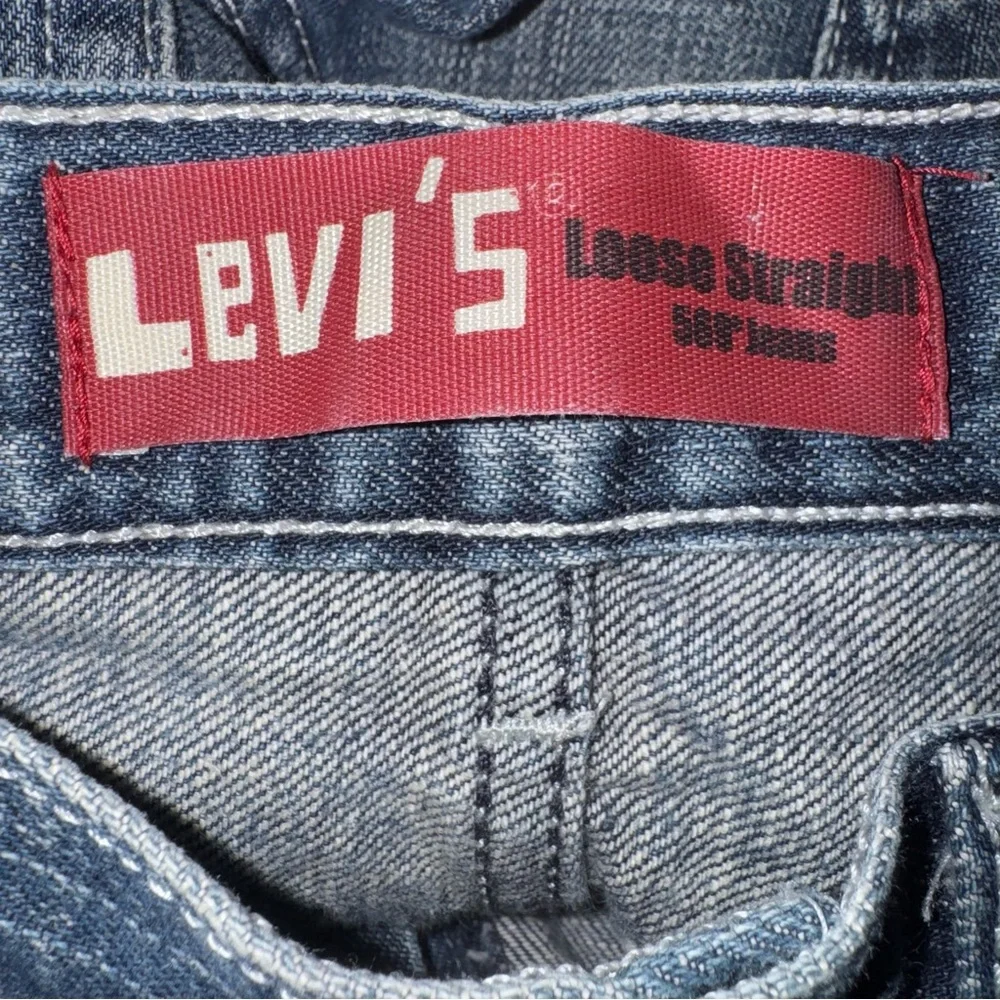 Levi’s 569 Boys 18 Reg 29x29 Loose Straight Medium Wash Jeans Denim Y2K BaggyFit